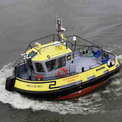 The autonomous tugboat Nellie Bly.