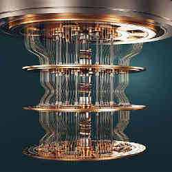 A quantum computer.