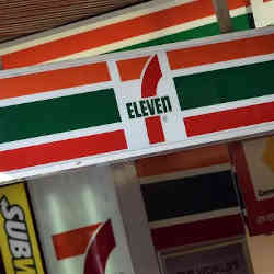 A 7-11 store in Australia.