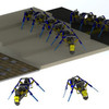 Researchers Build Four-Legged Swarming Robots