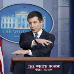 U.S. Transportation Secretary Pete Buttigieg addresses the new requirement of automakers.