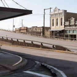 A street in Taylor, TX.