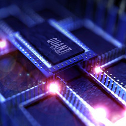 prospective quantum components on a circuit board