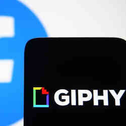 The Giphy logo.