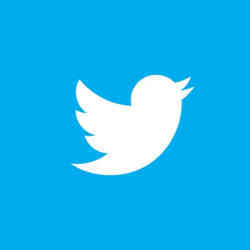 The Twitter logo.