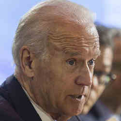 U.S. president Joe Biden during the Summit for Democracy.