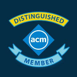 ACM Distinguished Member banner