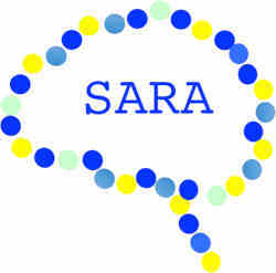 The SARA logo. 