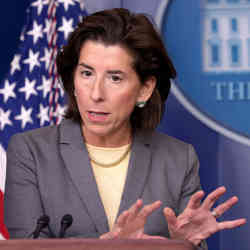 U.S. Commerce Secretary Gina Raimondo