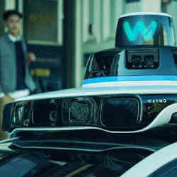 Sensors atop a Waymo autonomous vehicle.