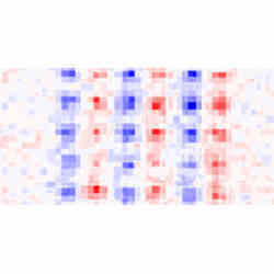 Arrays of rubidium-85 and rubidium-87.