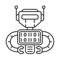 RPA robot icon