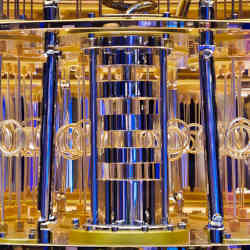 The core of a quantum computer. 