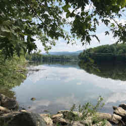 The Susquehanna river. 