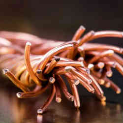 Copper wiring.