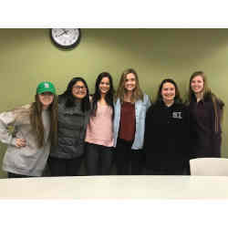 Baylor Women in Computer Science (WiCS) back in 2018 when it was first chartered.