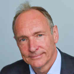 Sir Tim Berners-Lee, the inventor of the World Wide Web. 