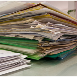 stack of documents