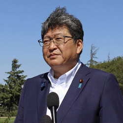 Koichi Hagiuda, Japan's minister of economy, trade, and industry