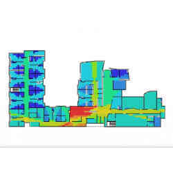 Visibility analyses in an Australian Aged-Care facility.