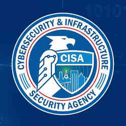 The CISA logo.