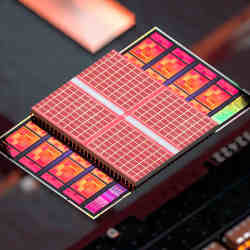 AMD's Ryzen-7 central processor unit. 