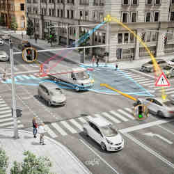 A smart intersection.