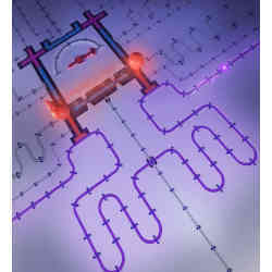 A module composed of superconducting qubits that can be used to directionally emit microwave photons.