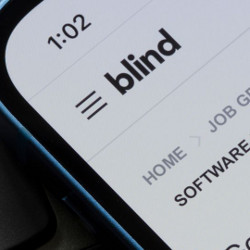 Blind app on a mobile phone