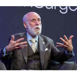 Google chief Internet evangelist and former ACM president Vint Cerf.