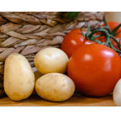 The research found tomatoes and potatoes contain particularly powerful compounds that may help fight cancer. 