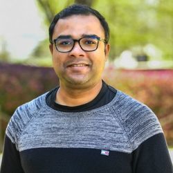 Photo shows Santu Karmaker, an assistant professor in computer science and software engineering in Auburn Universitys Samuel Ginn College of Engineering.