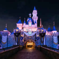 Sleeping Beauty Castle at Disneyland.