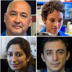 UC Riverside's Alexander Balandin, Tekwam Geremew, Fariborz Kargar, and Maedeh Taheri