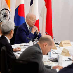 President Biden participates in a Partnership for Global Infrastructure and Investment event on the sidelines of the G-7 summit in Hiroshima, Japan.