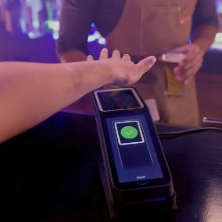 Amazon One palm-scanning payment device