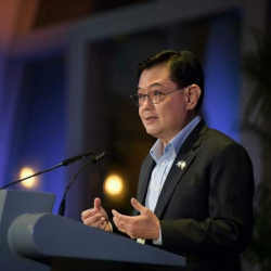 Singapore deputy prime minister Heng Swee Keat.