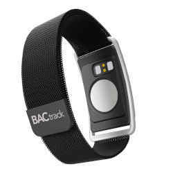 The BACtrack Skyn is an example of a  wrist-worn alcohol sensor that could help researchers studying alcohol more unobtrusively, according to scientists.
