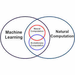 A Venn diagram. 