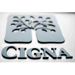 The CIGNA logo.