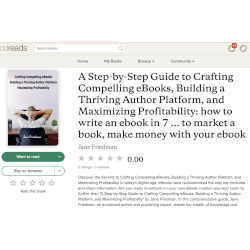 Screenshot of one of about half a dozen fake books listed on Goodreads.