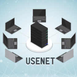 A representation of USENET.