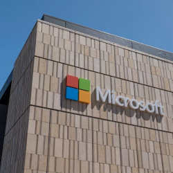 A Microsoft building.