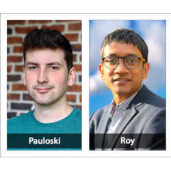 James Gregory Pauloski, left, and Rohan Basu Roy. 