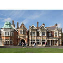 The mansion at Bletchley Park. 