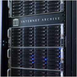 console server labeled 'Internet Archive'