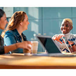 Young women technologists.