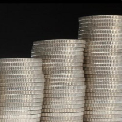 stacks of coins