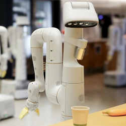 A Google robot at work.