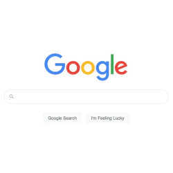 Google's search bar.